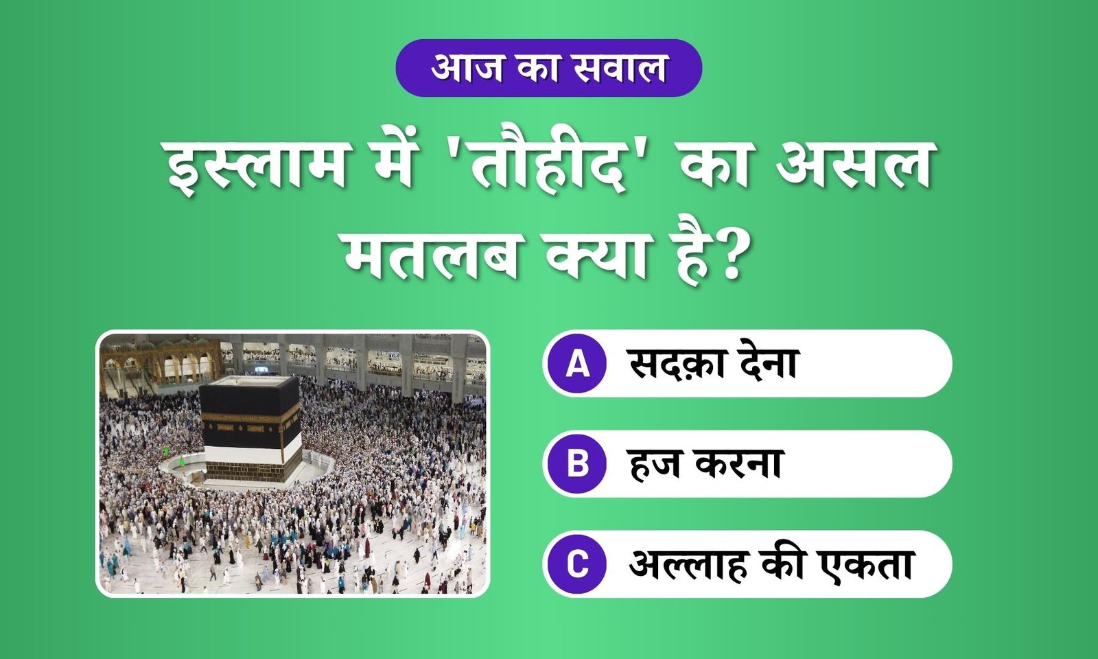 Tauhid ka asal matlab